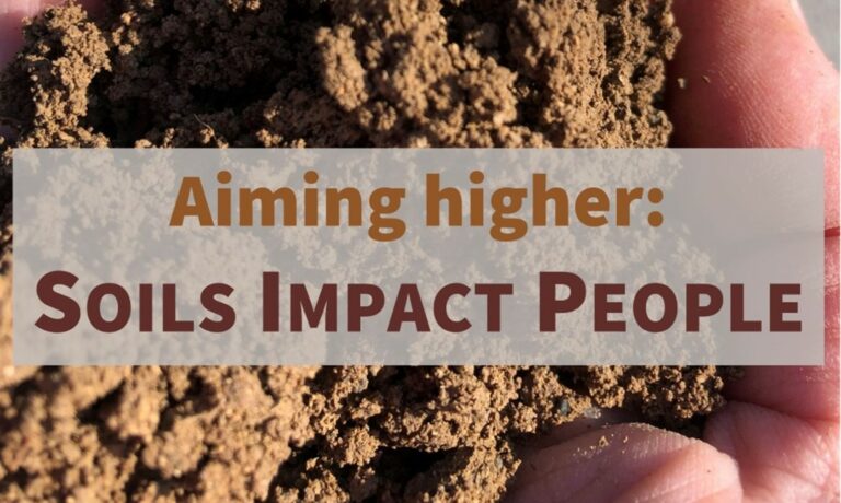 Aiming Higher: Soils Impact People